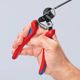 Knipex Ψαλίδι Συρματόσχοινων, 190mm, Για Χαλύβδινα Καλώδια Έως Ø 4mm, Χάλυβας Χρωμίου-Βαναδίου, Πλαϊνή Κοπή