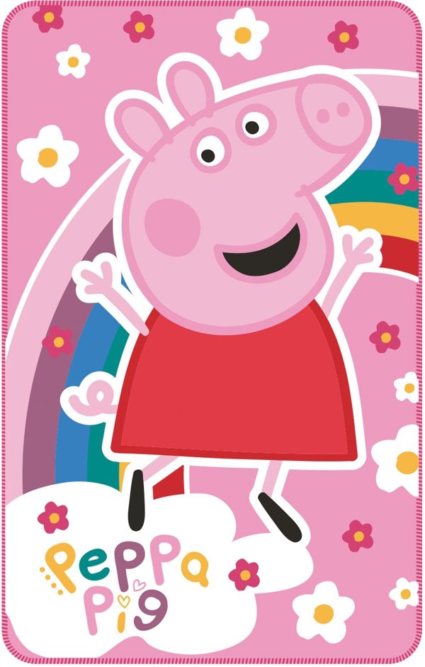 Κουβέρτα Peppa Pig 150 εκ