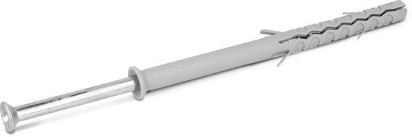 Koelner/Rawlplug Πείρος πλαισίου KDS 10 x 120mm με μακρύ σημείο αγκύρωσης και βίδα τύπου PZ, 10 τεμάχια - 12 μπλοκ