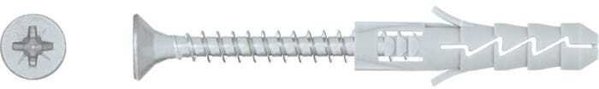 Koelner Rawlplug Uniplug 6 x 30mm με βίδα, 40 τεμ