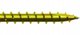 Koelner Rawlplug Κατασκευαστική βίδα ξύλου 8x400 mm με κεφάλι υποδοχής ροδέλας