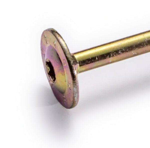 Koelner Rawlplug Κατασκευαστική βίδα ξύλου 8x400 mm με κεφάλι υποδοχής ροδέλας