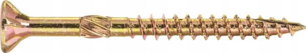 Koelner Rawlplug Βίδα κατασκευαστική ξύλου 3,5x25 με κεφάλι κωνικό και τύπο κίνησης TX