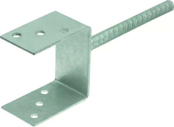 Koelner WSPORNIK SLUPA DO ZABETONOWANIA KSZTALT U 121X60X4 - 1τεμ - D-TC-1216