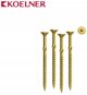Koelner Rawlplug Βίδα Κατασκευαστική για Ξύλο 6x200mm Κεφαλή Κωνική TX