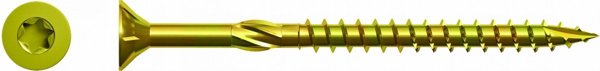 Koelner Rawlplug Βίδα κατασκευαστική ξύλου 6x100 με κεφαλή κωνική τύπου TX