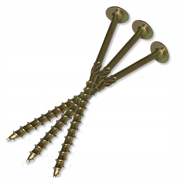 Wkret konstrukcyjny do drewna 8x280 mm z lbem podkladkowym