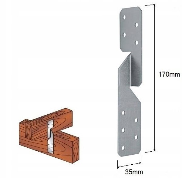 Koelner KOTEW KROKWIOWO-PLATWIOWA UNIWERSALNA 170X35 - 100sz - D-SP-170