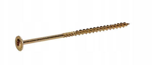 Koelner/Rawlplug Βίδα κατασκευής ξύλου 8x160 mm κεφαλή με ροδέλα - 0.05ts