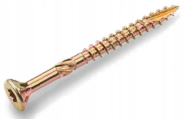 Koelner/Rawlplug Κατασκευαστική βίδα ξύλου 4x35 με κωνικό κεφάλι και τύπο κίνησης TX - 0.25ts