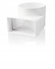 Kolano kanalu plaskiego okraglego 60x204 fi125mm KP60-81