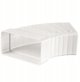 Kolano wielokatowe 110x55mm biale KP55-UNI
