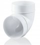 Kolano kanalu okraglego 90 stopni fi 125mm KO125-90