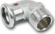 Γωνιακό Εξάρτημα Σύνδεσης SANHA-THERM 90° C-Stahl, Μεταβατικό, d28 x 1"