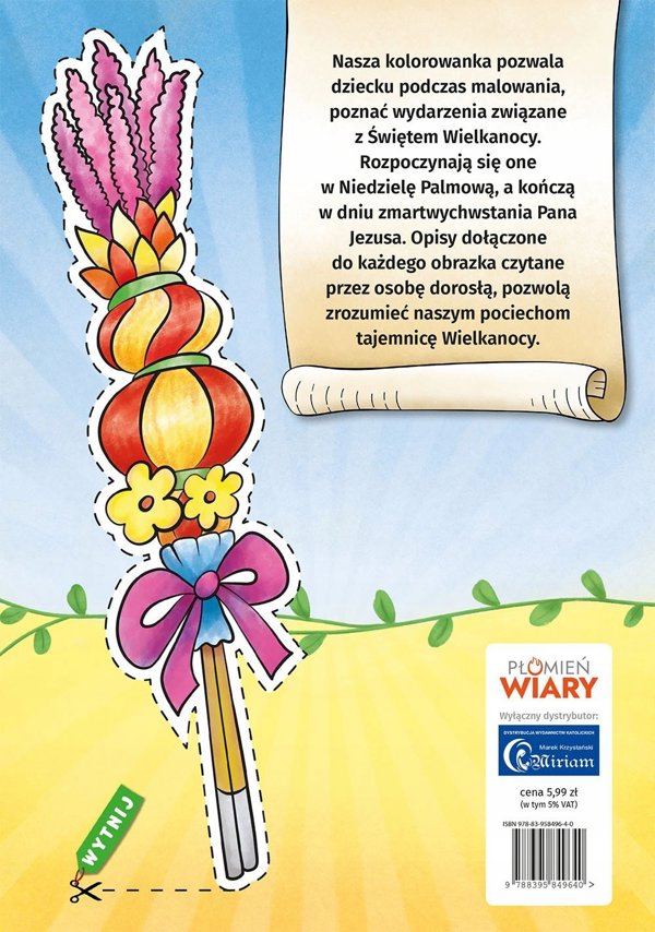 Kolorowanka Wielkanocna 2024