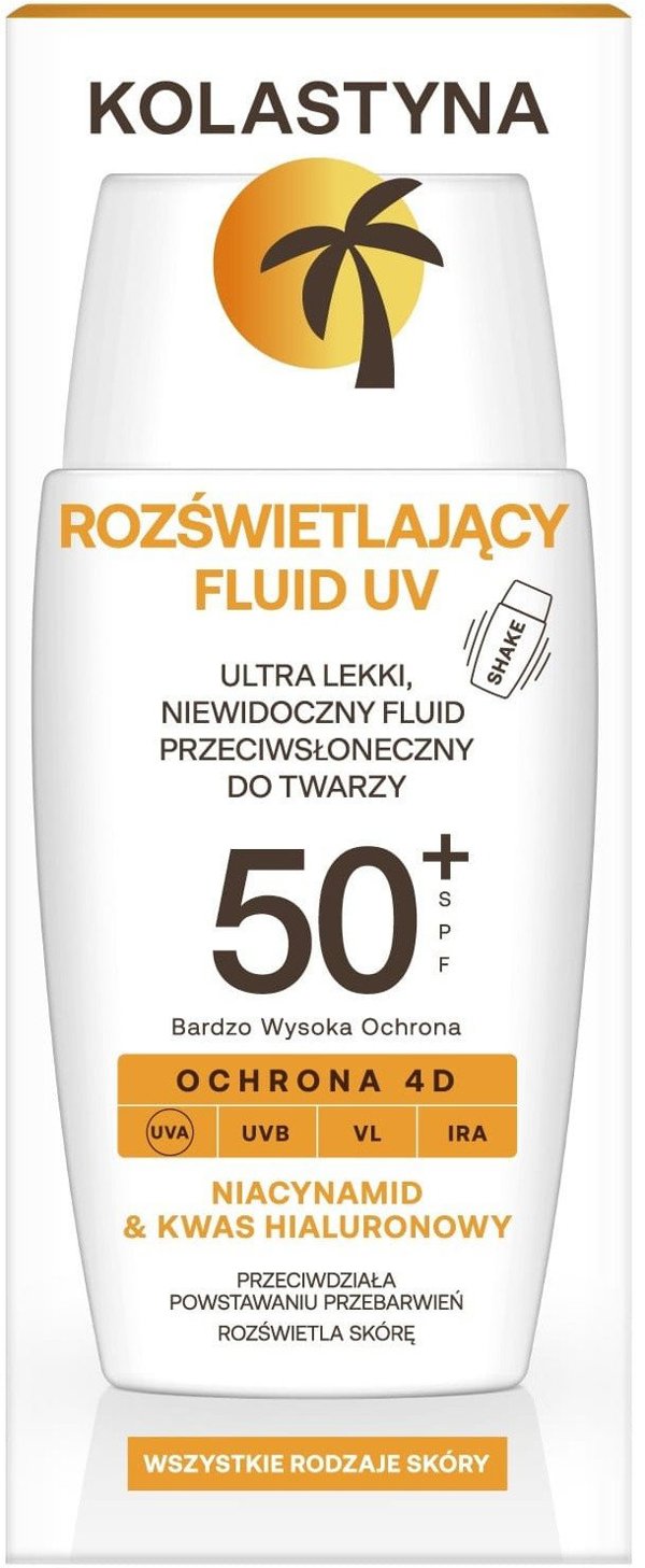 Kolastyna Αντηλιακό Fluid Προσώπου SPF50+ 50ml