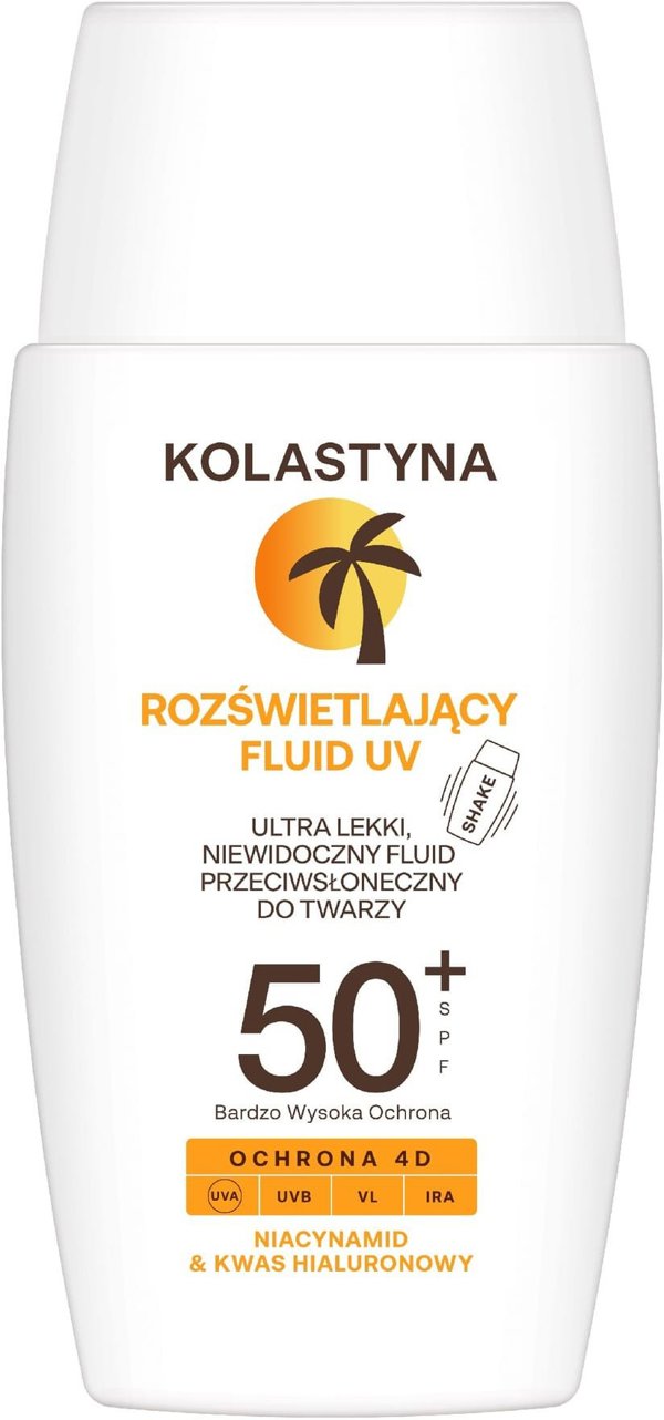 Kolastyna Αντηλιακό Fluid Προσώπου SPF50+ 50ml