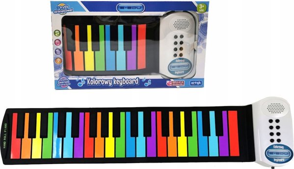 Kolorowy Keyboard E-Edu 169755