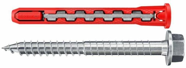 HybridPower Ούπα 10x90mm 2-συστατικών με εξαγωνικό κεφάλι TX40 / SW 13 FISCHER 10τεμ