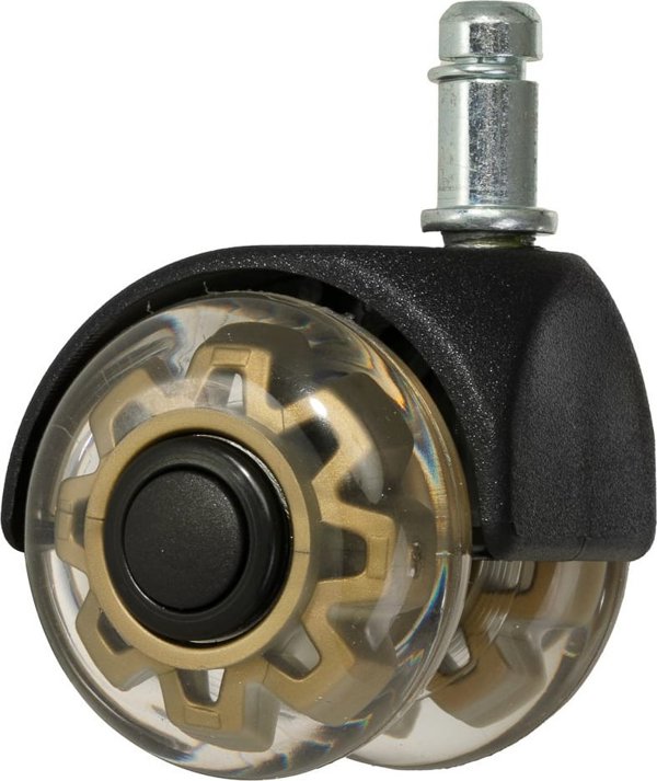 Activeshop Ρόδα Για Σκαμπό Roll Speed Duo, Σετ 5 Τεμαχίων, Με Πίεση