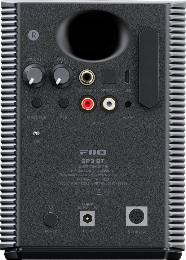 Kolumna FiiO FiiO SP3 BT Black Ενεργά ηχεία επιτραπέζιου υπολογιστή