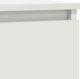 vidaXL Λευκή Συρταριέρα 57x34x76 cm από Κολλητό Ξύλο