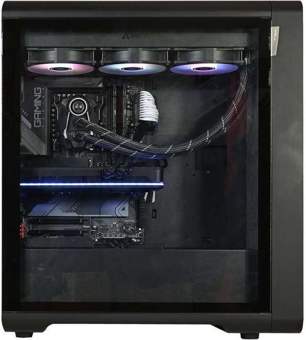 NTT System Gaming PC HIRO AirFrame, Intel Ultra 5 250KF, NVIDIA RTX 5060 8GB, 32GB RAM, 1TB SSD, Windows 11 Home