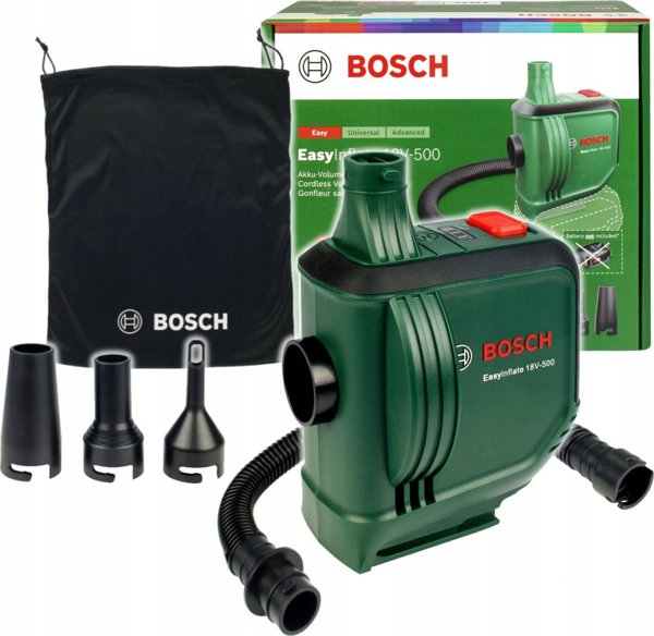 Φορητός αεροσυμπιεστής αυτοκινήτου Bosch EasyInflate 18V-500 - Χωρίς μπαταρία | Χωρίς φορτιστή