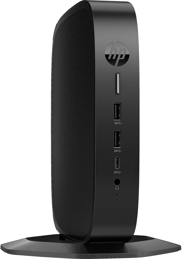 Komputer HP Elite t655 - Thin Client - SFF - 1 x Ryzen Embedded R2314 / 2.1 GHz - RAM 8 GB - SSD 256 GB - NVMe - Radeon Graphics - 1GbE, Bluetooth 5.2, Wi-Fi 6 - WLAN: 802.11a/b/g/n/ac/ax, Bluetooth 5.2 - Win 10 IoT Enterprise - Monitor: brak - Klawiatura