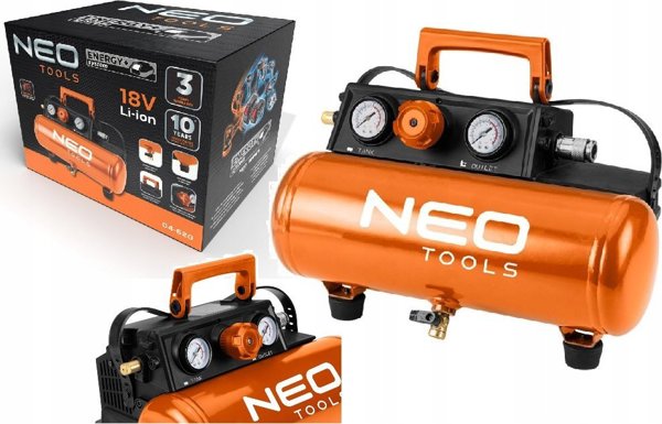 Συμπιεστής αυτοκινήτου Neo Energy+ 18 V