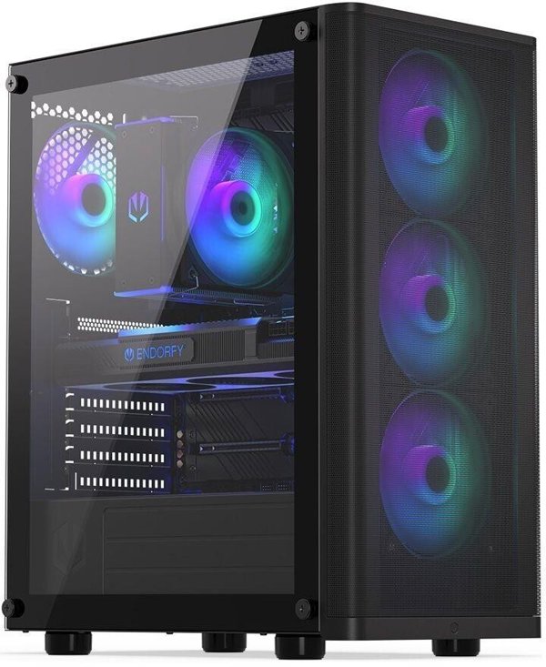 Komputer ADAX DRACO WXIPR5600X R5-5600X/B450/16GB/1TB/RTX4060-8GB/Wi-Fi/BT/W11P