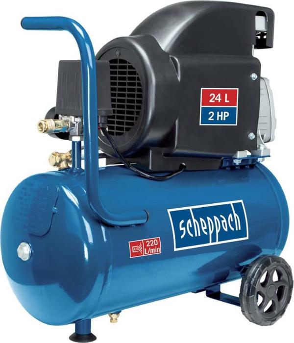 Scheppach Αυτοκινητιστικός Κομπρεσέρ Scheppach HC26, 1500 W