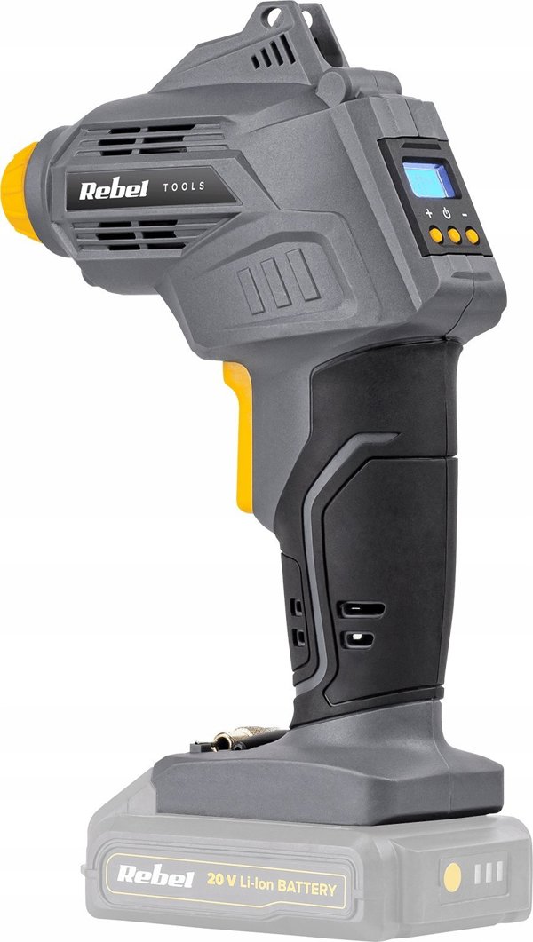 Rebel Tools Φορητός Αεροσυμπιεστής Μπαταρίας 20V, 2A, 7 bar
