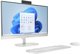 Komputer HP Hewlett-Packard HP AIO 24-cr0144nw Ryzen 3 7320U 23.8"FHD IPS 250nits AG 8GB LPDDR5 SSD512 Radeon 610M Cam720p kB+Mouse Win11 Shell White 2Y