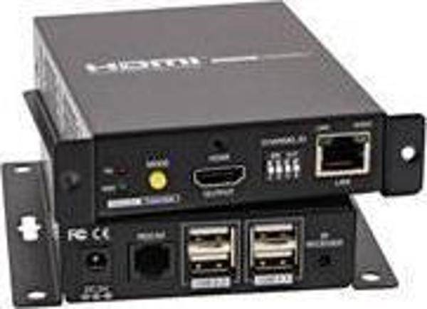 Konsola KVM InLine HDMI USB KVM przez IP Przedluzacz 4K do 100m