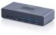 Digitus KVM Switch 2x2 HDMI 4K 60Hz, 3x USB 3.0 & 1x USB-C, Core Line