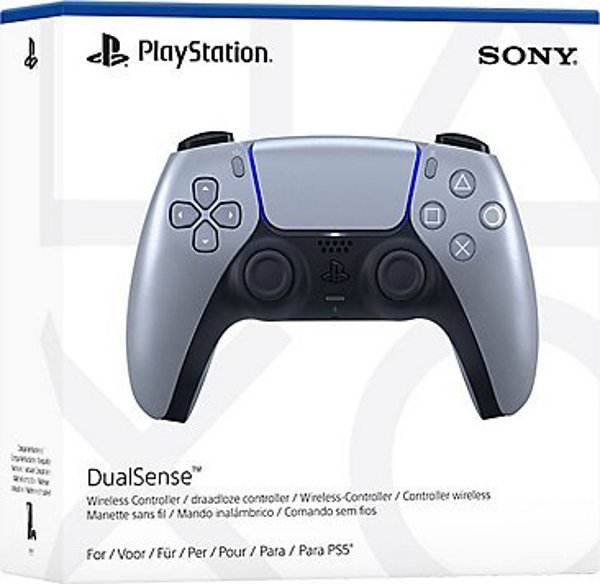 Kontroler bezprzewodowy Sony PlayStation 5 DualSense – srebrny