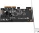SilverStone Κάρτα Επέκτασης USB 3.2 Gen 2, PCIe Gen 3.0 x2, με Εσωτερική Υποδοχή 20-pin Key-A