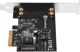 SilverStone Κάρτα Επέκτασης USB 3.2 Gen 2, PCIe Gen 3.0 x2, με Εσωτερική Υποδοχή 20-pin Key-A