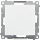 Kontakt-Simon Διακόπτης σκάλας Kontakt-Simon 55 TW6.01/X/111 χωρίς εικονογράφημα, μονάδα 10 AX, 250V~, γρήγορες συνδέσεις, ματ λευκό
