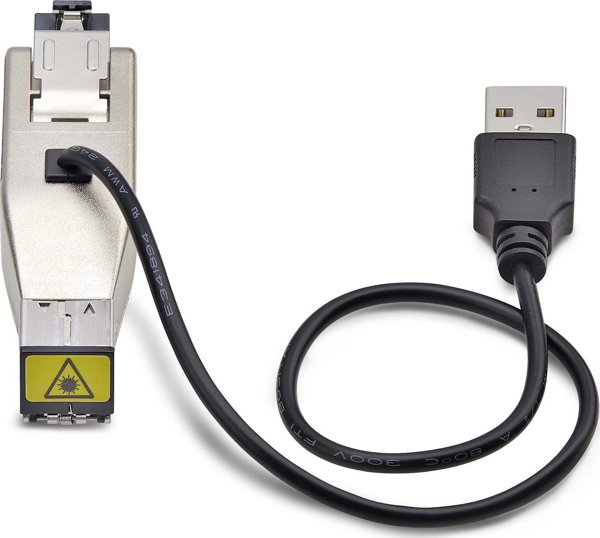 Μετατροπέας οπτικών ινών StarTech StarTech D01ML55U-FIBER-MEDIA μετατροπέας δικτύου 1000 Mbit/s 1310 nm Πολυλειτουργικός, Μονός Μαύρος, Ασημί