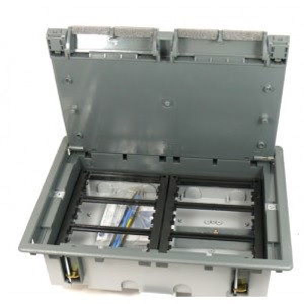 Kontakt-Simon Connect SF Εδαφικό Κουτί 12xK45 + 2x SM302/9 Γκρι