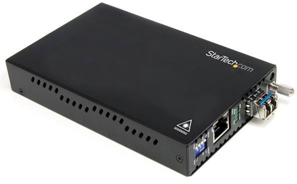 Konwerter światłowodowy StarTech .com LWL / światłowód Gigabit Ethernet 1000 Mbit/s Multimode konwerter mediów - LC 550m - 1000Base-LX Multimode - konwerter mediów - 1GbE - 1000Base-LX, 1000Base-SX, 1000Base-T - RJ-45 / LC Multi-Mode - do 550 m - 850 nm -