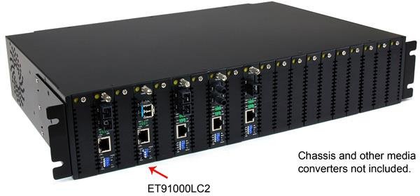 Konwerter światłowodowy StarTech .com LWL / światłowód Gigabit Ethernet 1000 Mbit/s Multimode konwerter mediów - LC 550m - 1000Base-LX Multimode - konwerter mediów - 1GbE - 1000Base-LX, 1000Base-SX, 1000Base-T - RJ-45 / LC Multi-Mode - do 550 m - 850 nm -