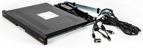 Konsola KVM Avocent Avocent 19 LCD, USB KB, 2USB PASS-US INTL ENG - LRA185KMM-001
