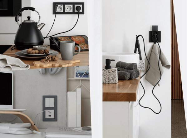 Ρυθμιστής φωτισμού Kontakt-Simon 55 TESW1W.01/111 DIMMER W για ταινίες LED, με έλεγχο μέσω smartphone, λευκό ματ