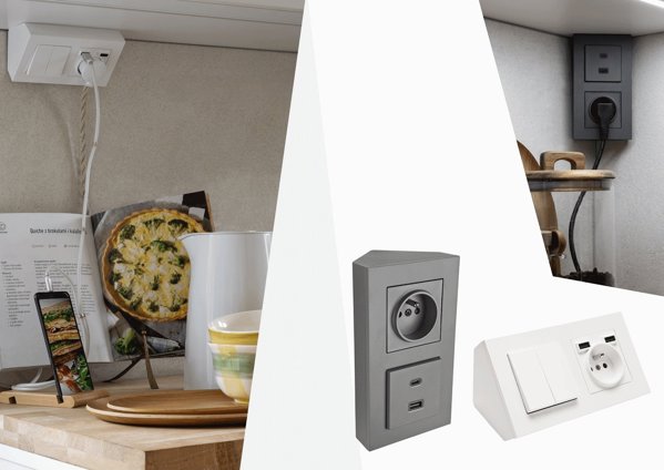 Ρυθμιστής φωτισμού Kontakt-Simon 55 TESW1W.01/111 DIMMER W για ταινίες LED, με έλεγχο μέσω smartphone, λευκό ματ