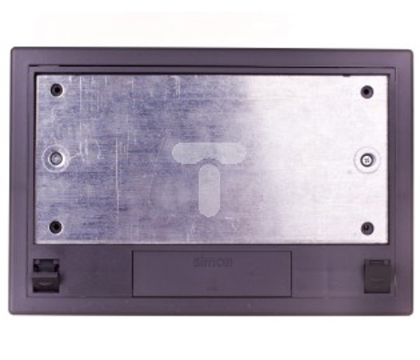 Kontakt-Simon Connect Τετραπλή υποδοχή δαπέδου 8x K45 + SM402/9 γκρι SF410/1