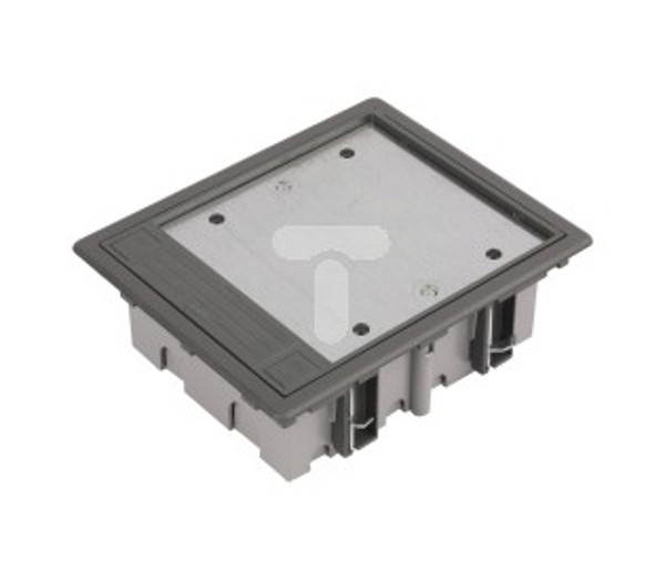 Kontakt-Simon Connect Τριπλή δαπέδου πρίζα SF 6xK45 70mm + SM302/9 γκρι SF370/1