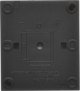 Kontakt-Simon Aquaclick Μπουτόν Κουδουνιού 10AX 250V, Αδιάβροχο IP44, Μαύρο Ματ (ACD1/49)